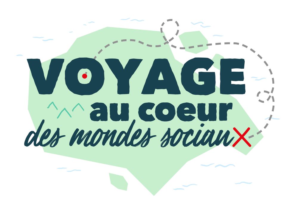 Voyage au coeur des mondes sociaux > Logo